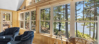 Waterfront Cottage in Maine | Seegar Camp, Sunny 2BR