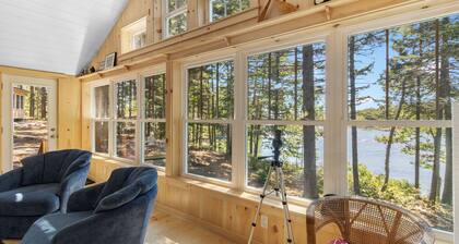Long Cove Retreat | Two Cottages, 3BR/2BA, Sleeps 8, Shoreline & Fire Pit