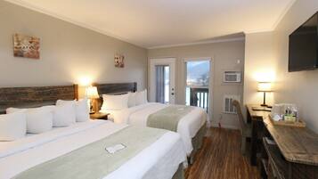 Quarto casal standard, vista para o lago | Roupas de cama antialérgicas, edredons de pluma