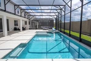 Piscine chauffée