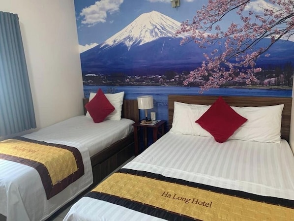 غرفة اقتصادية مزدوجة | مكواة/لوح كي وواي فاي مجانًا