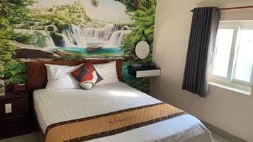 經濟雙人房 | 熨斗/熨衫板、免費 Wi-Fi