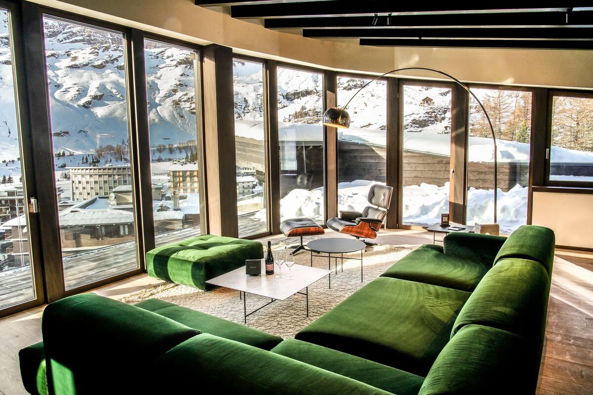 Signature suite, in toren | Kameruitzicht