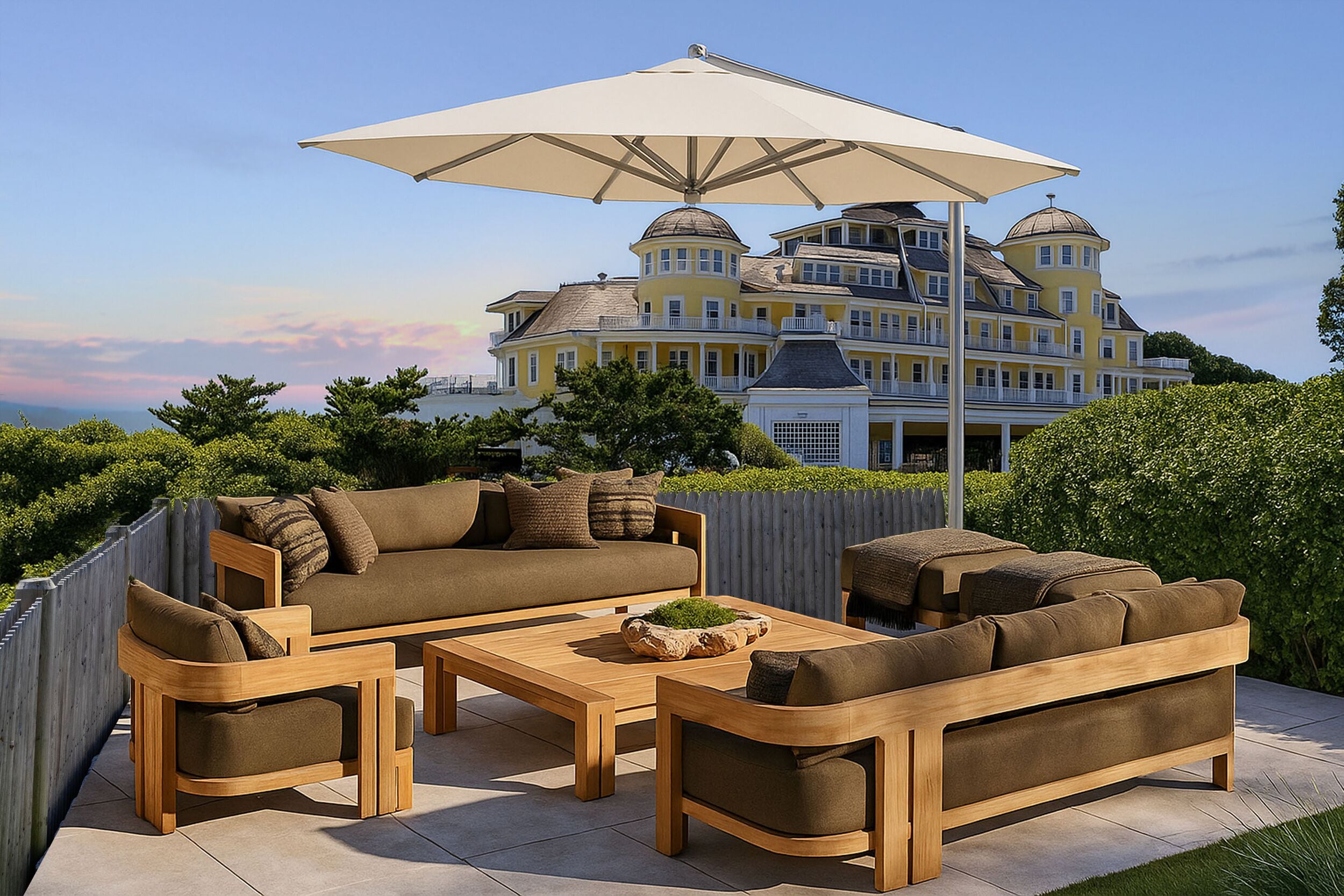 Beautiful outdoor Patio, Captures All The Activity Happening Right Around You.