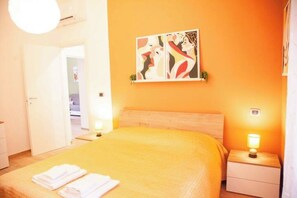 2 chambres, fer et planche à repasser, Wi-Fi, literie fournie