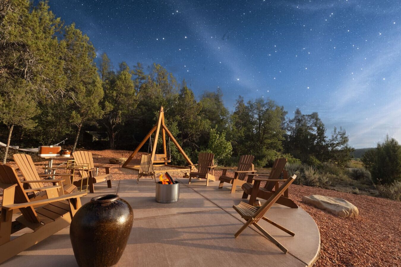 Enceinte de l’hébergement