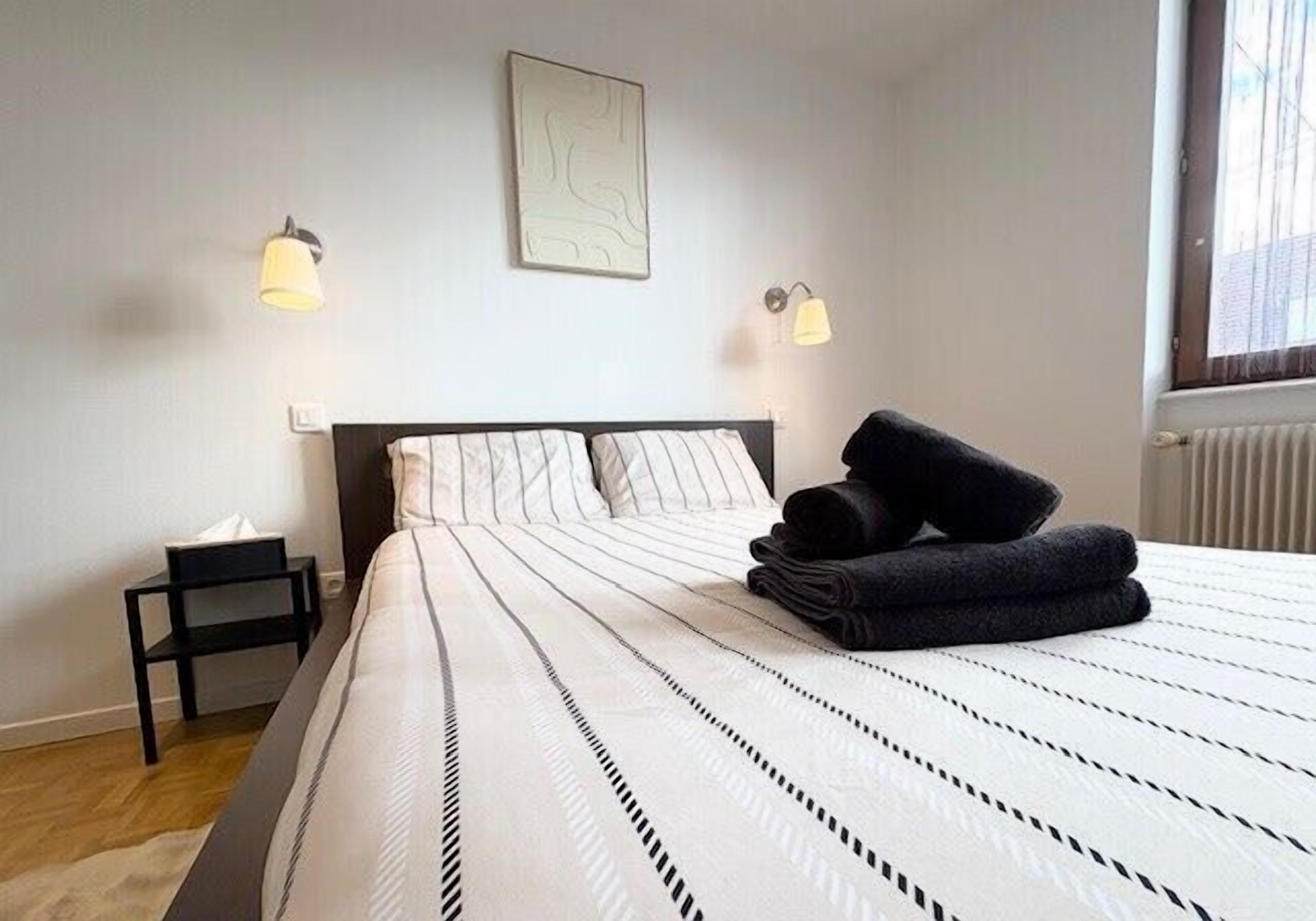 2 chambres, Wi-Fi, draps fournis