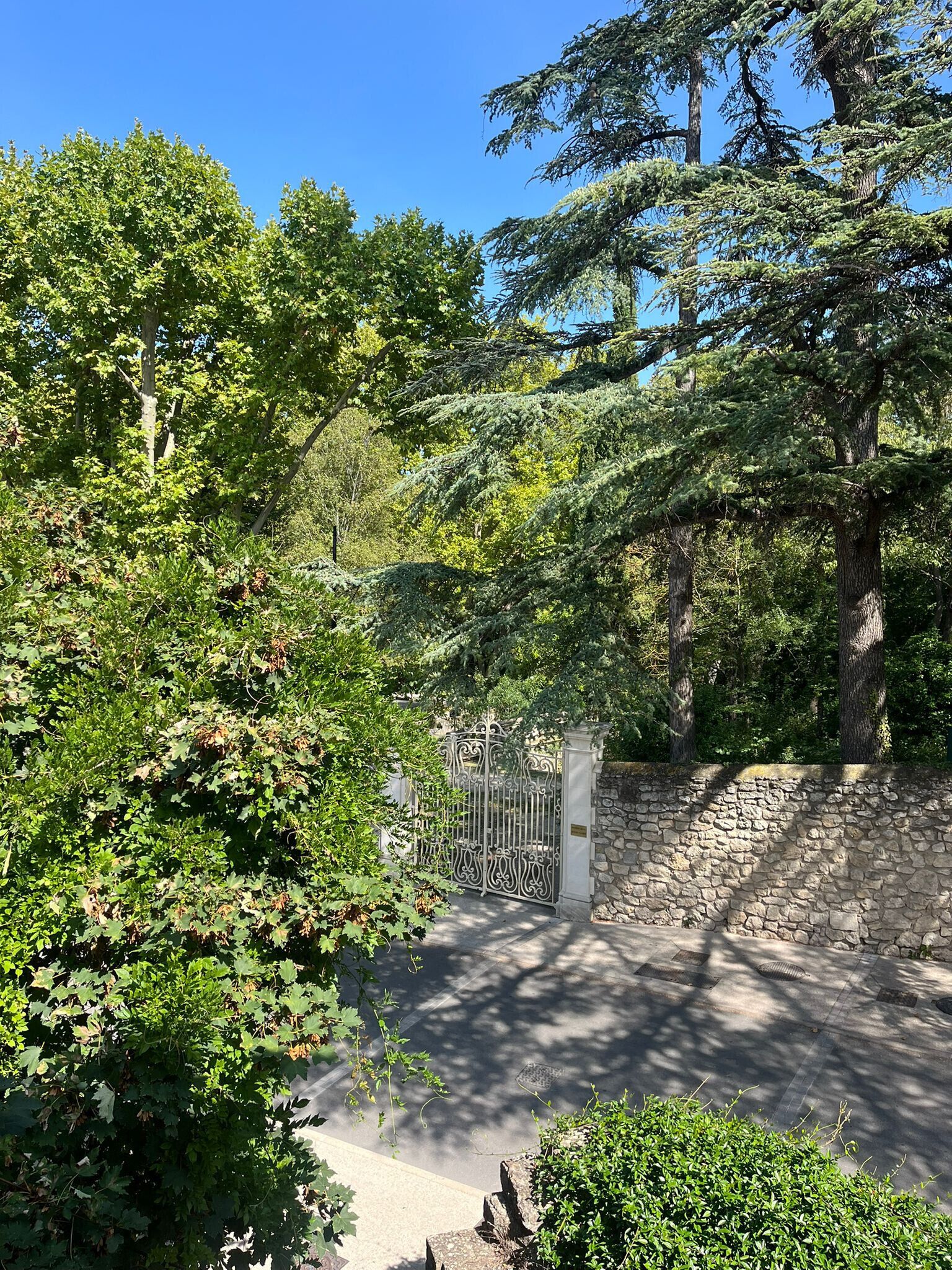 Enceinte de l’hébergement