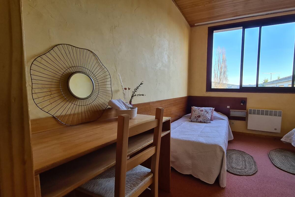 Twin Room, Garden View