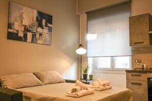 1 Schlafzimmer, Schreibtisch, Bügeleisen/Bügelbrett, kostenloses WLAN