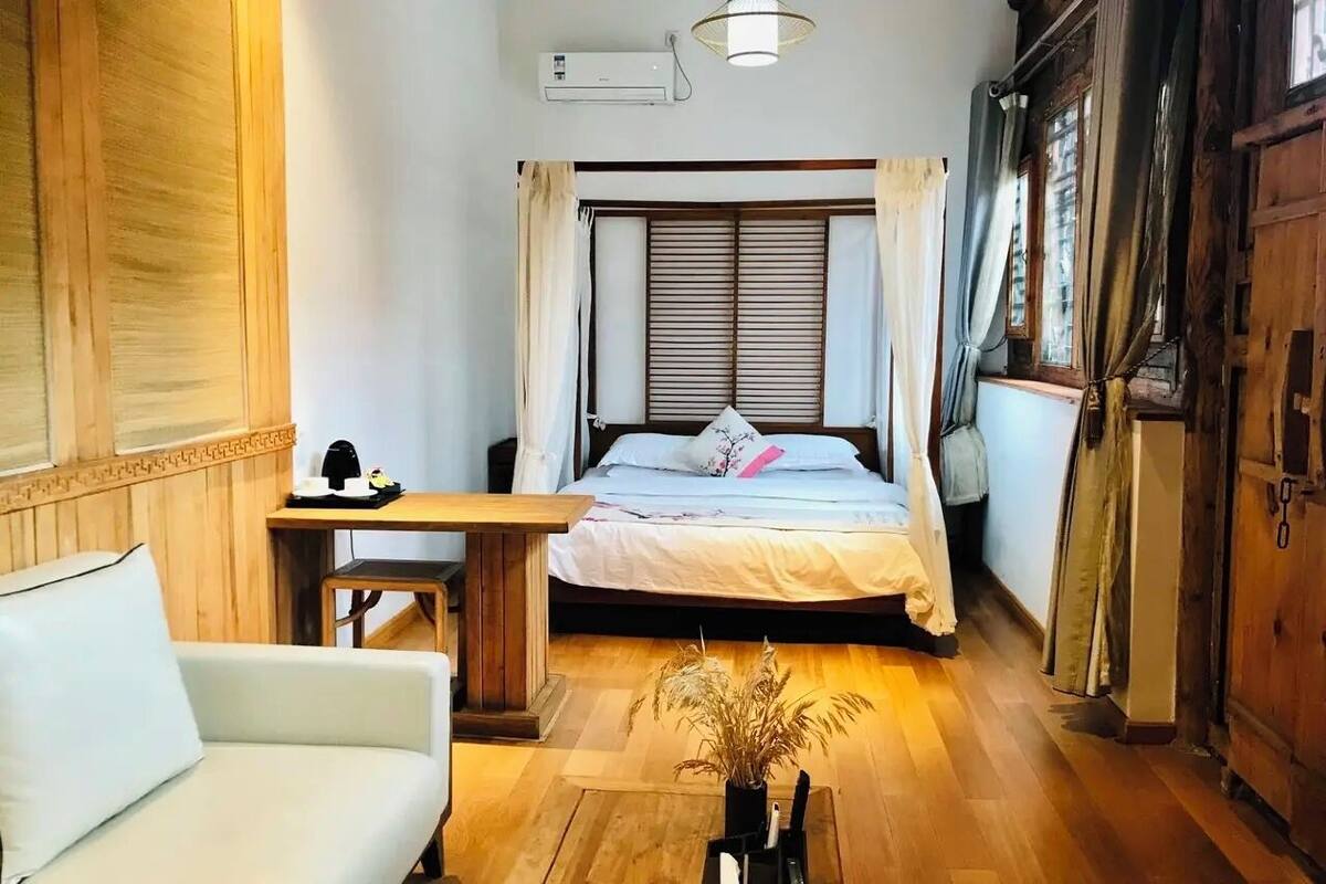 Quarto casal design | Wi-Fi de cortesia