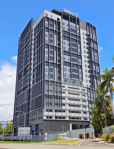 Cozy 1-bedroom condo with AC and fitness room in wonderful Kota Kinabalu