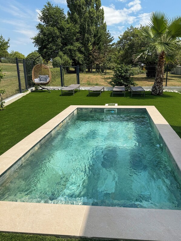 Alberca al aire libre 