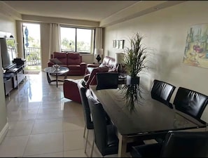 Appart'hôtel Supérieur, vue canal | Coin séjour