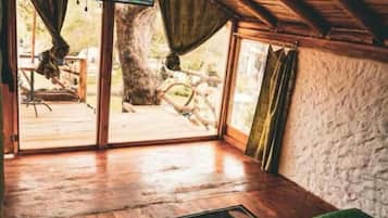 Comfort Room, Patio, Lagoon View | Desk, free WiFi