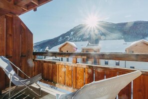 Property grounds - 350m from ski slopes, 3rd floor, tv, ski locker, 33m², Serre Chevalier (Saint-Chaffrey)