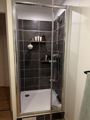 Towels, soap, toilet paper