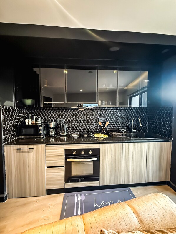 Microwave, oven, stovetop