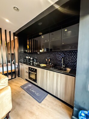 Microwave, oven, stovetop