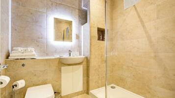 Free toiletries, hair dryer