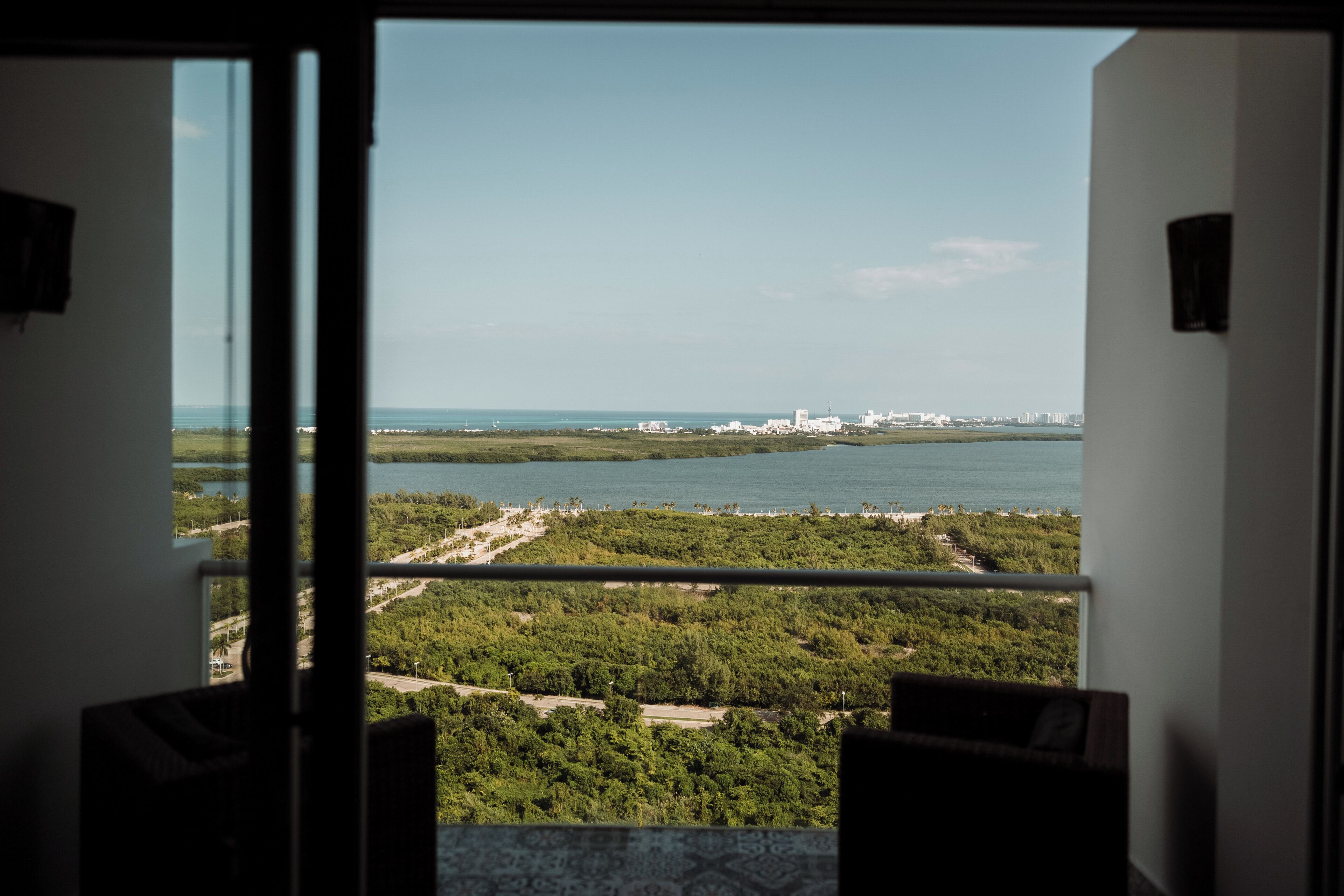 Vista desde la propiedad