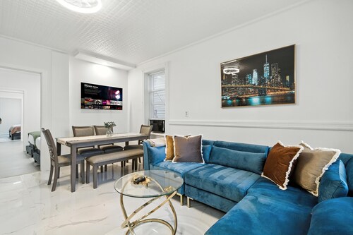 3BR + Parking Privado y WiFi Rápido Cerca MetLife