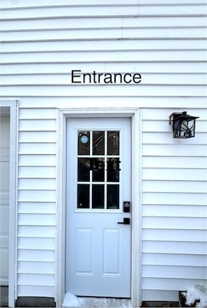 Exterior detail - Acadia Farms Carriage House (Northfield)