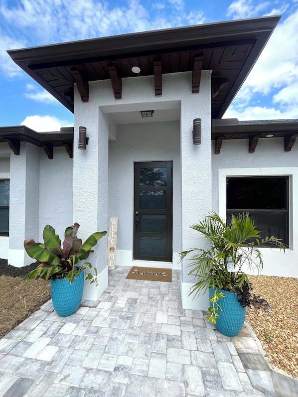 Exterior detail