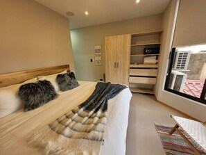 5 habitaciones, wifi gratis y ropa de cama