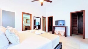 3 quartos, acesso à internet, roupa de cama