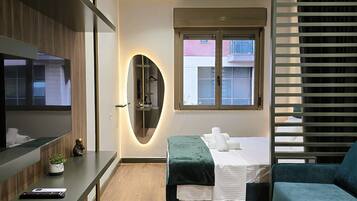 Minibar, iron/ironing board, free WiFi, bed sheets