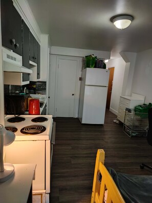 Microwave, oven, stovetop