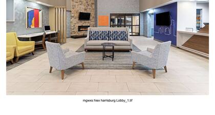 Luxury hotel with a fitness center and AC in the heart of Harrisburg.