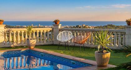 Villa con Vistas al Mar | Piscina BBQ Barcelona