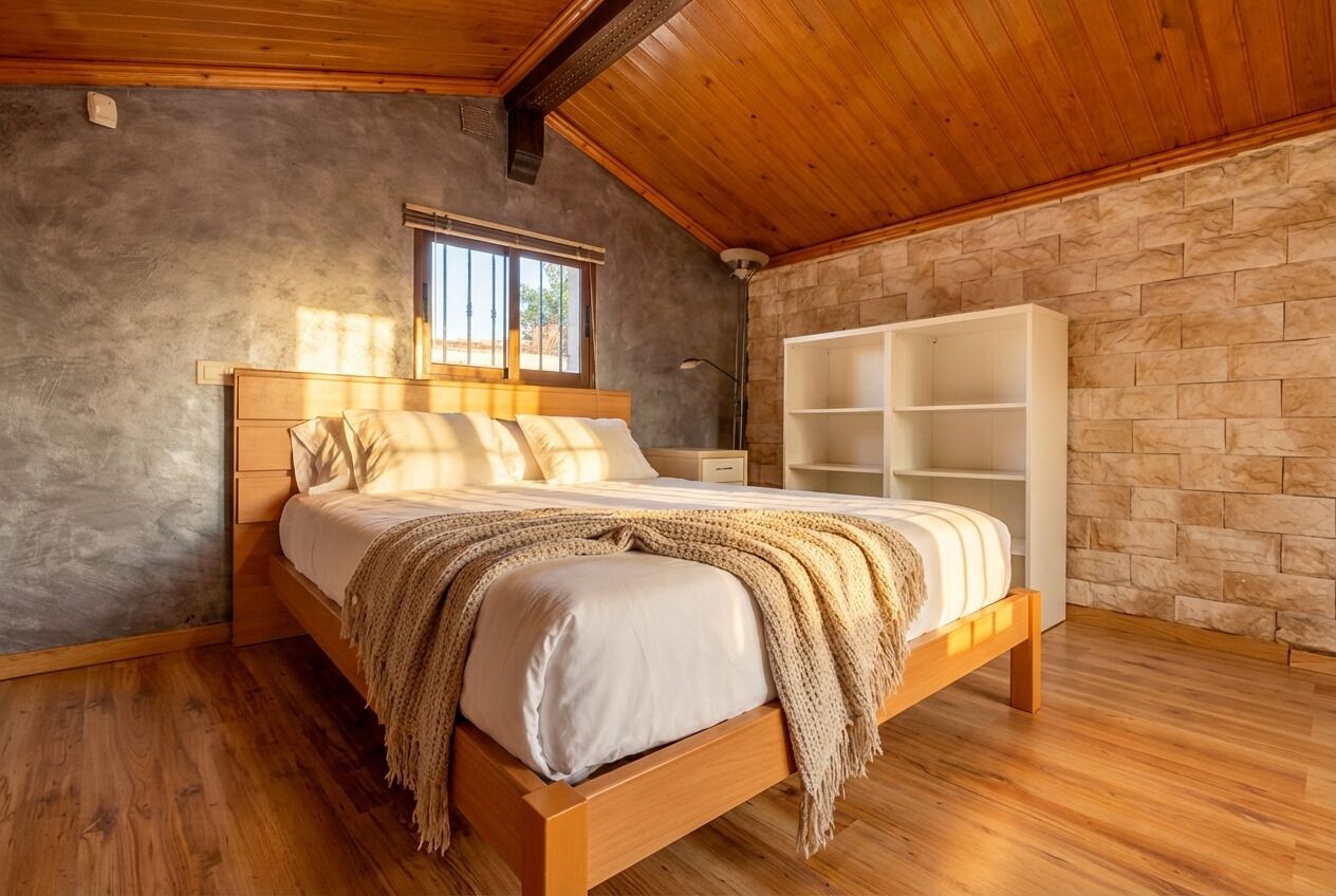 4 slaapkamers, een strijkplank/strijkijzer, wifi, beddengoed