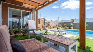 Una piscina climatizada