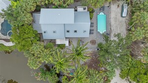 Exterior - Island Sol:  Secluded 4 BR Paradise with Salt Water Pool, Walk to the Village (Siesta Key)
