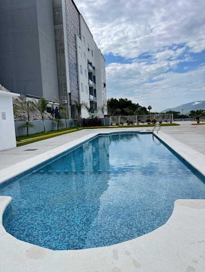 Fassade der Unterkunft