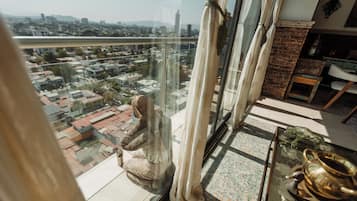 Vistas a la ciudad desde el alojamiento