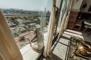 Pemandangan bandar dari hartanah