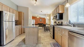 Microwave, oven, stovetop