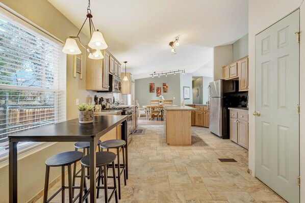 Microwave, oven, stovetop