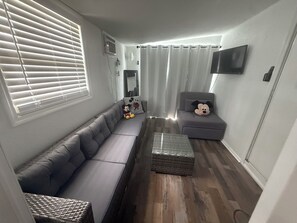 Living area - Little Mouse House cozy cottage near Walt Disney World! (Kissimmee)