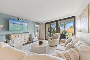 Condo, Partial Ocean View | Living area