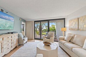Condo, Partial Ocean View | Living area