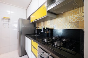 Apartamento básico | Cozinha privada
