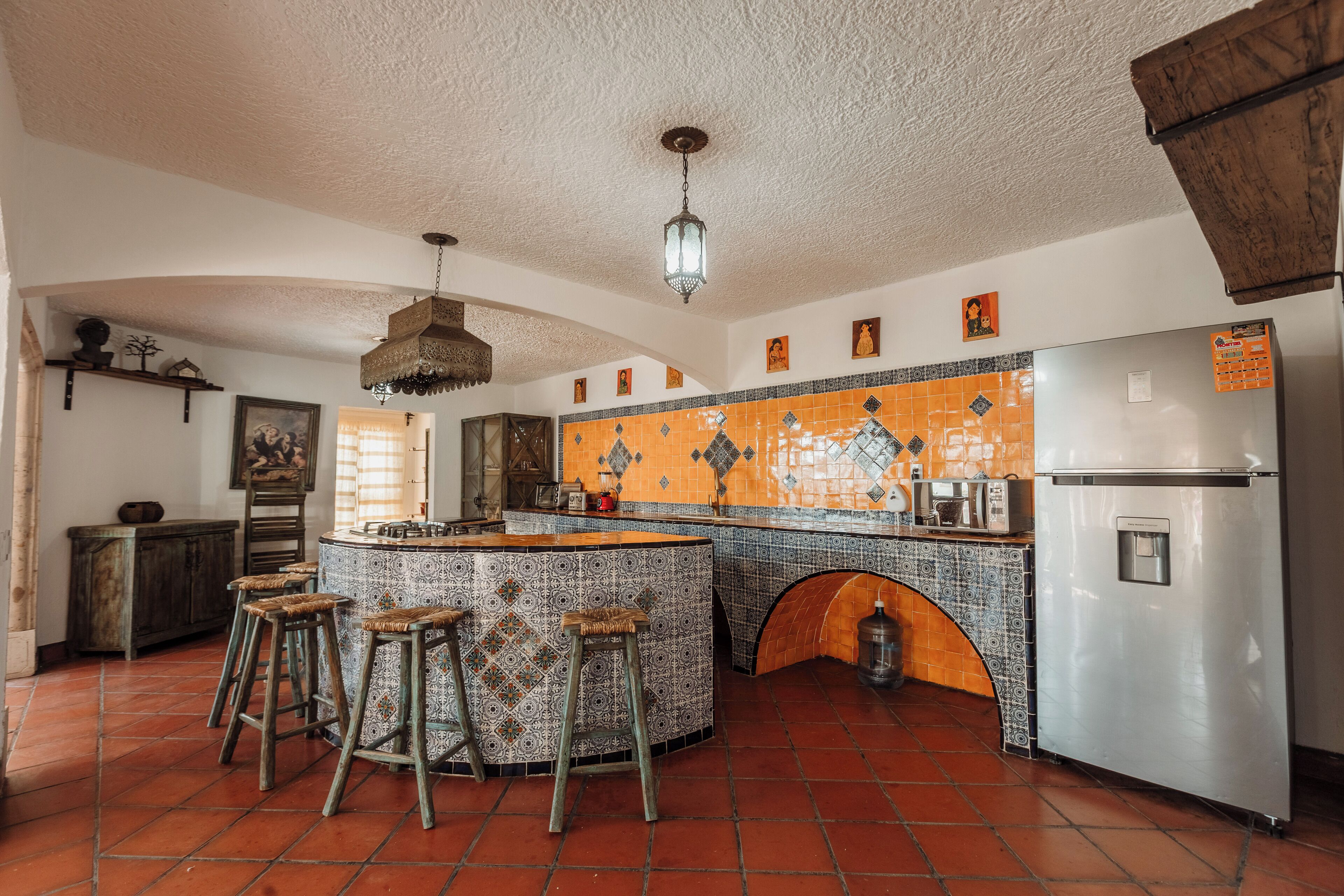 Family Cottage, Garden View | Private kitchen