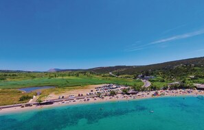 Tæt på stranden