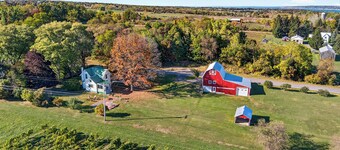 Luxury 1870’s Farmhouse with Barn and Vineyard on the Cayuga Lake Wine Trail