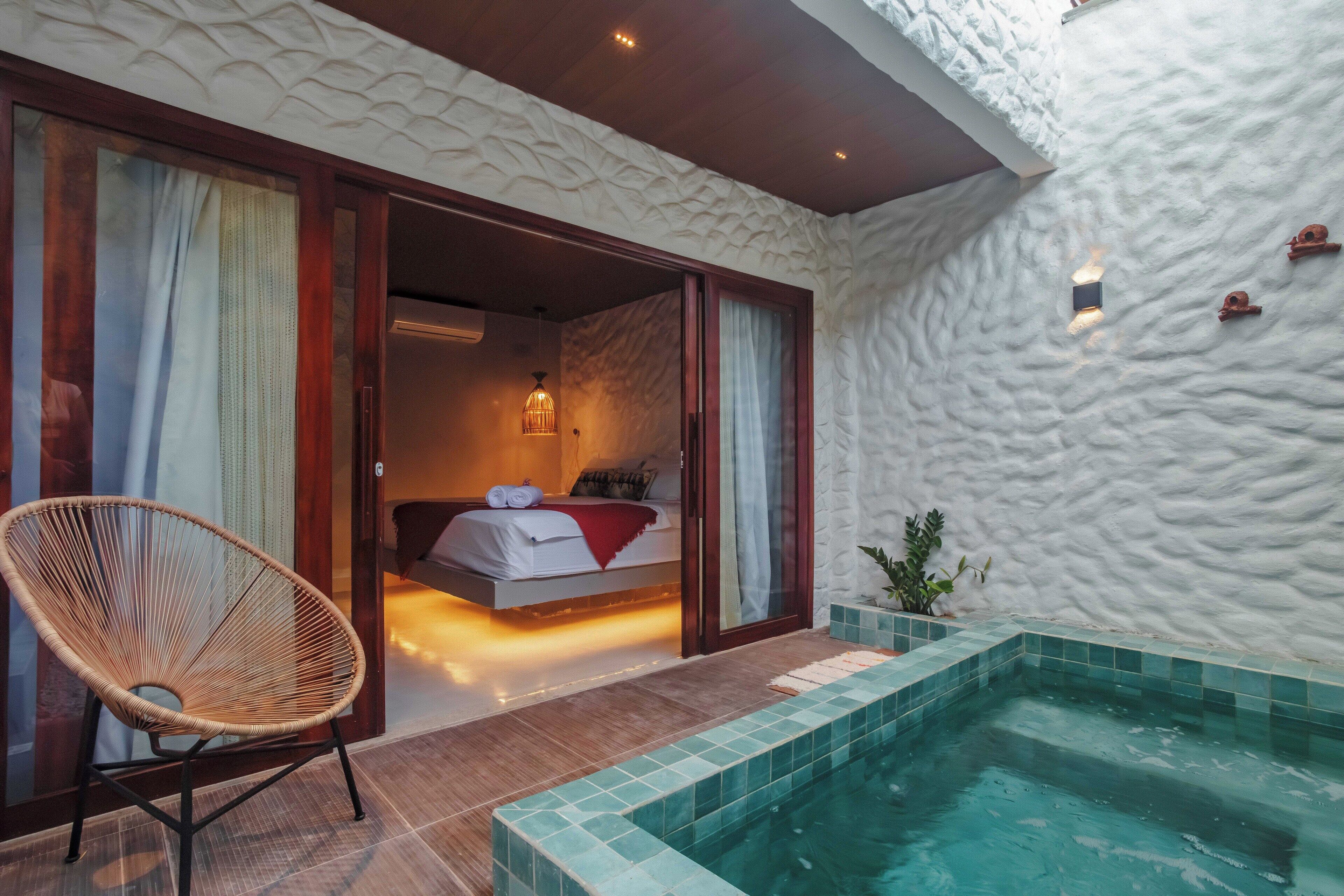 Suíte Luxo | ミニバー、WiFi (無料)、ベッドシーツ